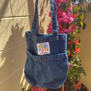 Big Bud Press Denim Mini Tote Bag